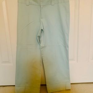 Seafoam Green Capri Slacks